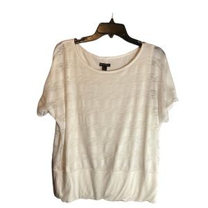 New Directions Large Off White top built in tank underneath